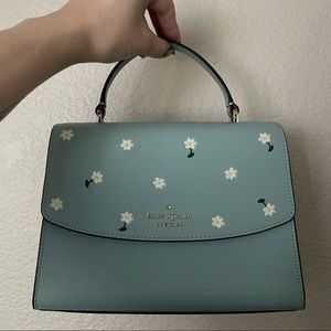 Kate Spade Darcy Daisy Embroidered Top Handle Crossbody TikTok Viral ♠️